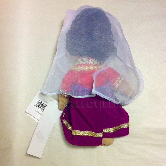 Vintage Disney Parks Disneyland it's a small world India Girl Bean Bag Plush - Picture 2 of 8